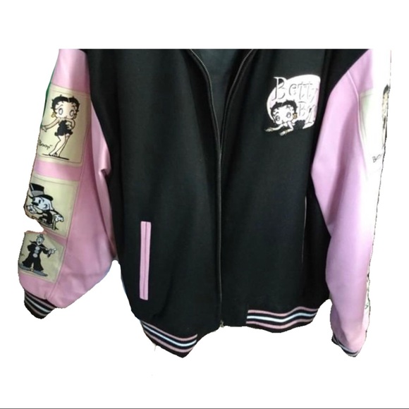 Excelled Betty boop varsity jacket size xl - Picture 2 of 2